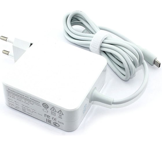 Блок питания для ноутбуков Xiaomi ОЕМ 90W USB-C Type-C белый 074783