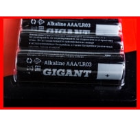 Батарейка Gigant Alkaline ААА/LR03 блистер 12 шт. GBA-3A-12