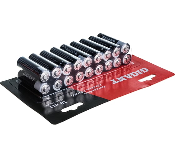 Батарейка Gigant Alkaline АА/LR6 блистер 18 шт. GBA-2A-18