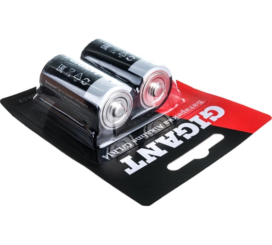Батарейка Gigant Alkaline C/LR14 блистер 2 шт. GBA-С-2