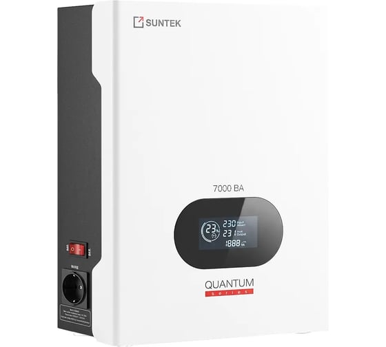 Инверторный стабилизатор SUNTEK QUANTUM 7000 ВА, 90-310 В, 3 года гарантии IN-7000