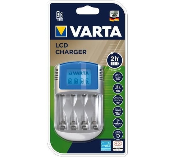 Зарядное устройство Varta LCD Charger 57070201401 RPL00612