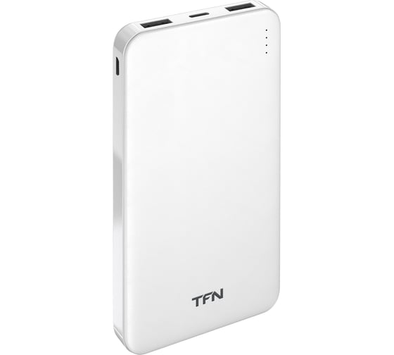 Внешний аккумулятор TFN SlimDuo 10000mAh, белый TFN-PB-202-WH