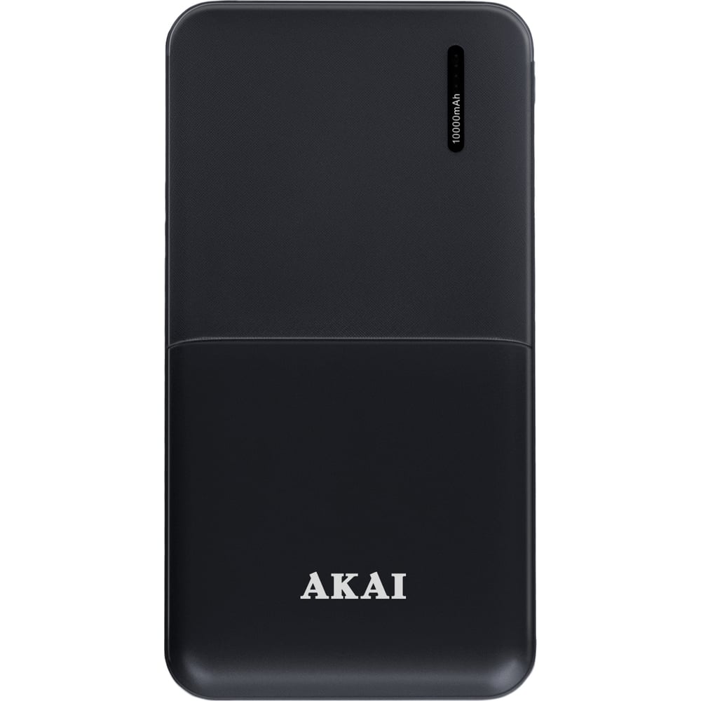 Внешний аккумулятор AKAI BE-10001B, 10 000 maH, порт Type-C черный BE ...