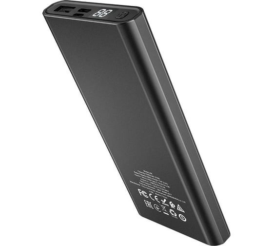 Внешний аккумулятор Hoco J68 Resourceful 5V, 2.0A, 10000mAh, черный 803303