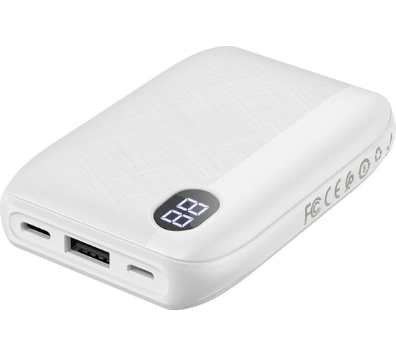 Внешний аккумулятор Hoco J53 Exceptional mobile power bank, 2.0A 10000mAh, белый 787290
