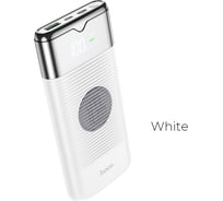 Внешний аккумулятор Hoco J63 Velocity PD+ QC3.0 беспроводная wireless зарядка 10000mAh, белый 766359