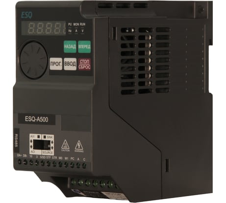 Частотный преобразователь ESQ -A500-021-0.4K 0.4кВт 200-240В 08.04.000421