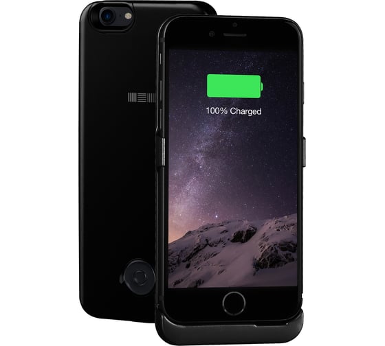 Чехол-аккумулятор Interstep 3000мАч+8пин кабель Li-Pol для iPhone7 JET BK, B210, 48523 1