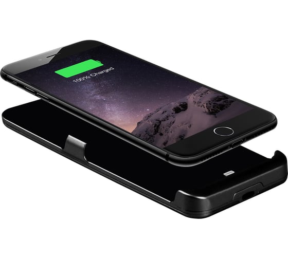 Чехол-аккумулятор Interstep 3000мАч+8пин кабель Li-Pol для iPhone7 JET BK, B210, 48523