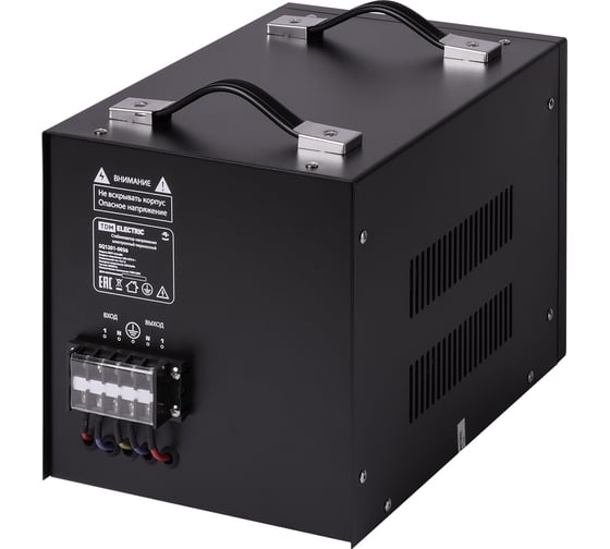 Стабилизатор напряжения TDM ELECTRIC БСР1-5,0 кВА электронный, переносной SQ1201-0036