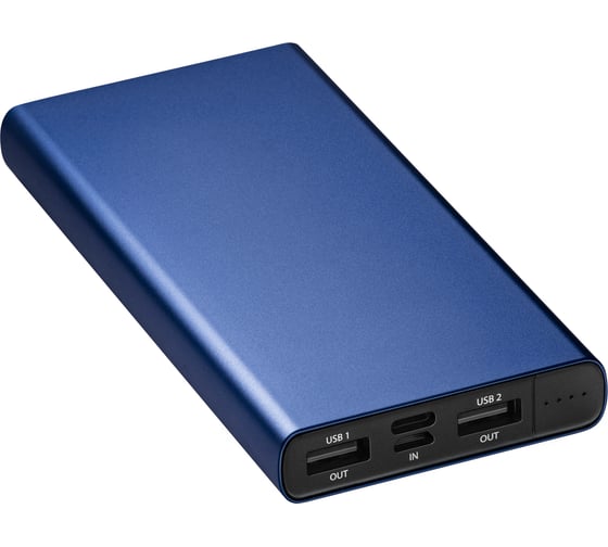 Внешний аккумулятор AKAI BE-10003, 10 000 maH, синий BE-10003 синий