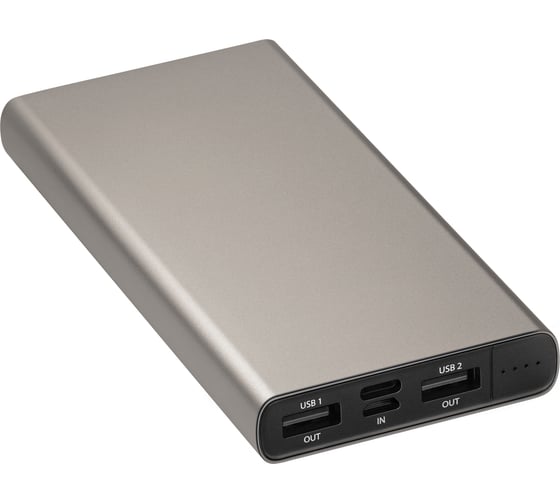 Внешний аккумулятор AKAI BE-10003, 10 000 maH, серый BE-10003 серый