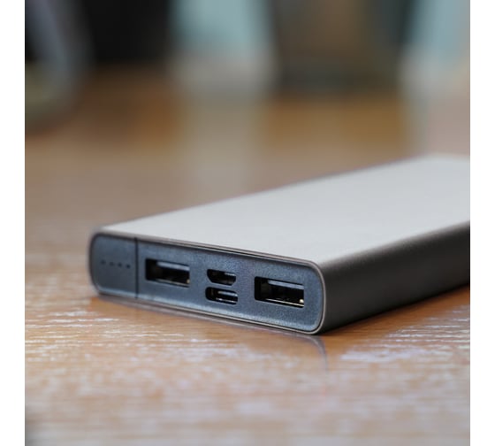 Внешний аккумулятор AKAI BE-10003, 10 000 maH, серый BE-10003 серый