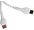 Зарядное устройство Hoco два порта 1*USB-A, 1*Type-C, кабель Type-C - Type-C, белый 823268 3
