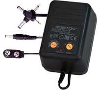 Адаптер/блок питания нестабилизированный с крестовиной Robiton PC1000 1000мА 04395