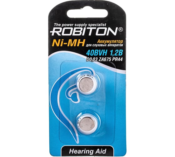 Аккумулятор 40BVH 1.2В BL2 Robiton 14788