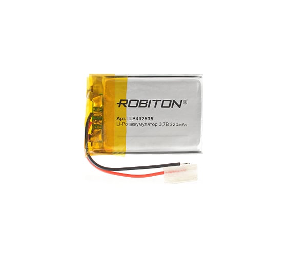 Аккумулятор Robiton LP402535 3.7В 320мАч PK1 15735