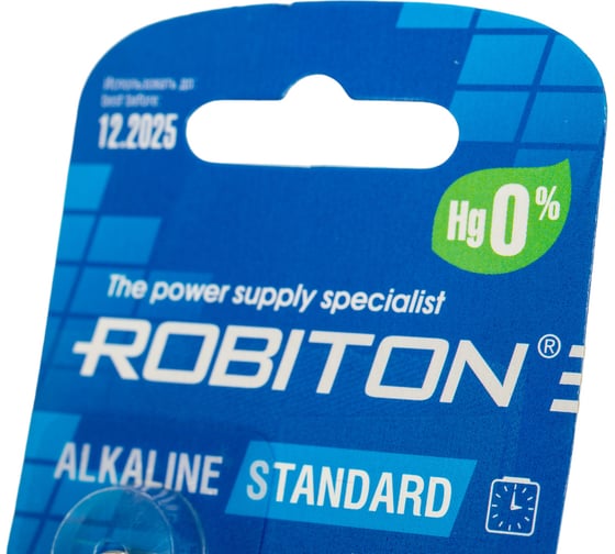 Элемент питания Robiton STANDARD R-AG4-0-BL5 (0 Hg) AG4 LR626 377 LR66 BL5 16951