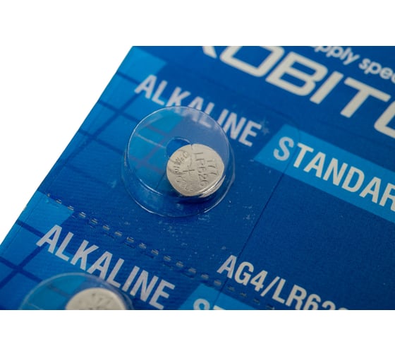 Элемент питания Robiton STANDARD R-AG4-0-BL5 (0 Hg) AG4 LR626 377 LR66 BL5 16951