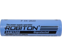 Аккумулятор Robiton SAM3200 Samsung INR18650-32E без защиты PK1 17660