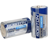 Элемент питания Robiton STANDARD LR20 BULK80 17621