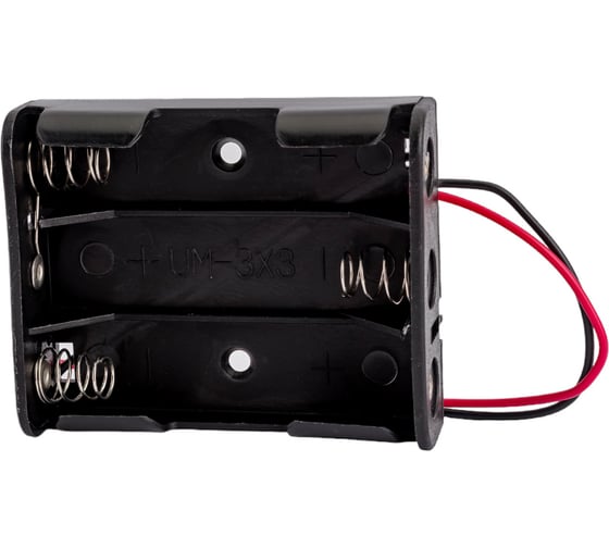 Отсек для элементов питания Robiton Bh3xAA с двумя проводами PK1 13128
