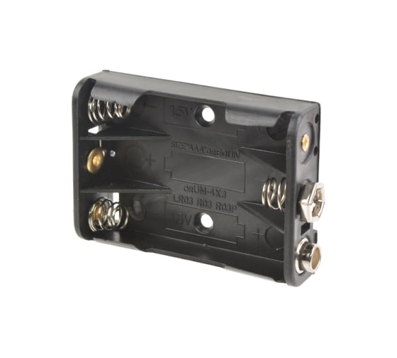 Отсек для элементов питания Robiton Bh3xAAA/9V snap для "Кроны" PK1 16497