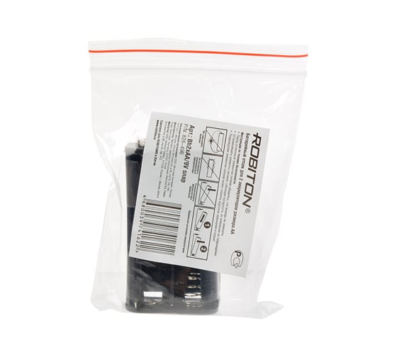 Отсек для элементов питания Robiton Bh2xAA/9V snap для "Кроны" PK1 16498