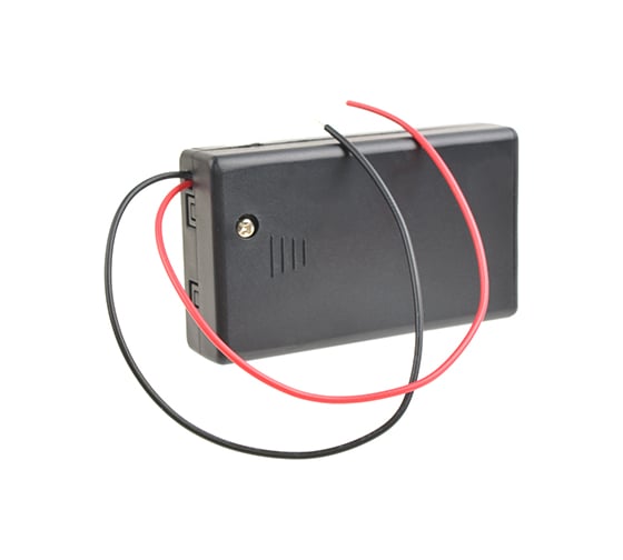 Отсек для элементов питания Robiton Bh3xAAA/switch с выключателем и двумя проводами PK1 16519