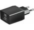 Универсальное сетевое зарядное устройство AKAI 2 USB 3.1A черный CH-6C04B 1