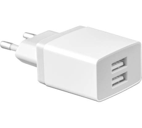 Универсальное сетевое зарядное устройство AKAI 2 USB 3.1A белый CH-6C04W