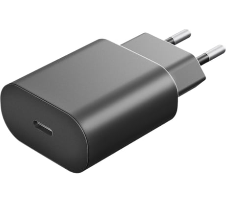 Универсальное сетевое зарядное устройство AKAI CH-6A25 1Type-C,PD 25Вт, 5В/3A, 9В/2.77А, черный CH-6A25B