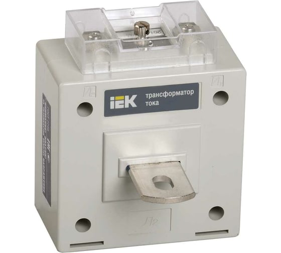 Трансформатор тока IEK ТОП-0,66 125/5А, 5ВА, 0,5 ITP10-2-05-0125 1