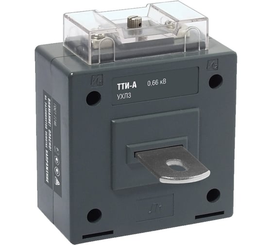 Трансформатор тока IEK ТТИ-А 1000/5А, 5ВА, 0,5S ITT10-3-05-1000 1