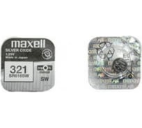Серебряно-цинковая батарейка Maxell SR-616SW 321 1PC 0% Hg 18292800