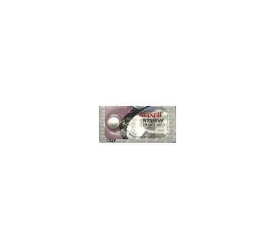 Серебряно-цинковая батарейка Maxell SR-731SW 329 1PC 0% Hg 18291000 1