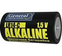 Батарейка General Lighting Systems GBAT-LR14 (C) щелочная 2pcs/shr 800578