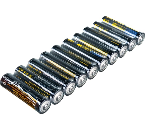 Батарейка General Lighting Systems GBAT-LR6 AA щелочная 10pcs/ shr+box (10/720) 800592 1