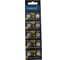 Батарейка General Lighting Systems GBAT-LR43 (AG12), таблетка кнопка щелочная 10 штук, 800581 1