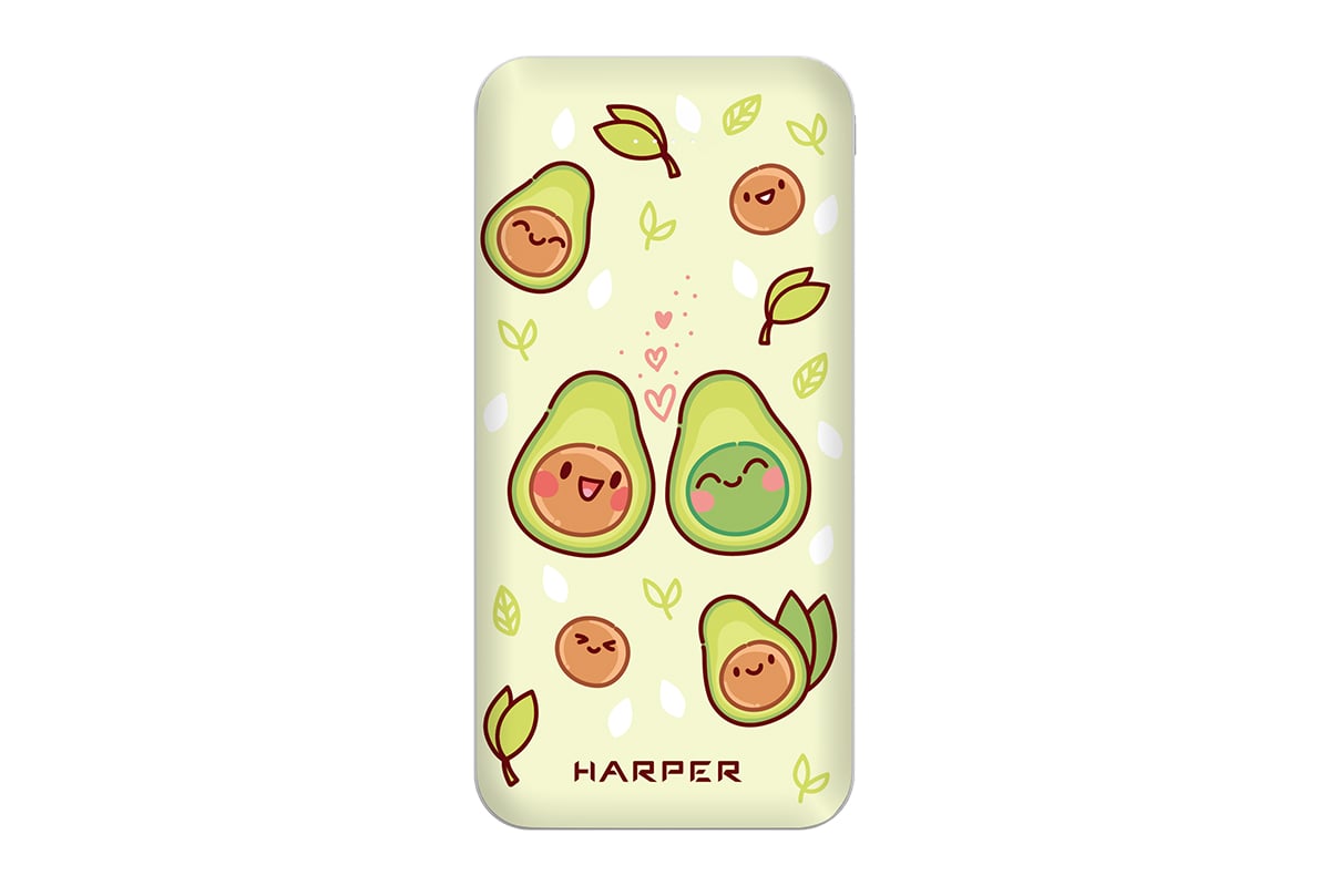 Внешний аккумулятор Harper Power Bank PB-0023 avocado H00003189 - выгодная  цена, отзывы, характеристики, фото - купить в Москве и РФ