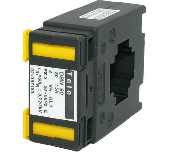 Трансформатор тока TELE DSW 80 600A/5A 498082