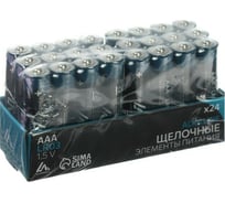 Батарейка LUAZON алкалиновая (щелочная) AAA, LR03, набор 24 шт 5524280