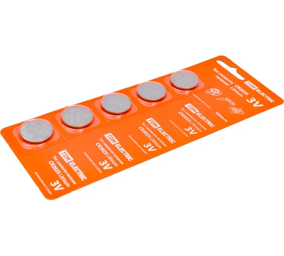 Элемент питания TDM CR2025 Lithium 3V BP-5 SQ1702-0028