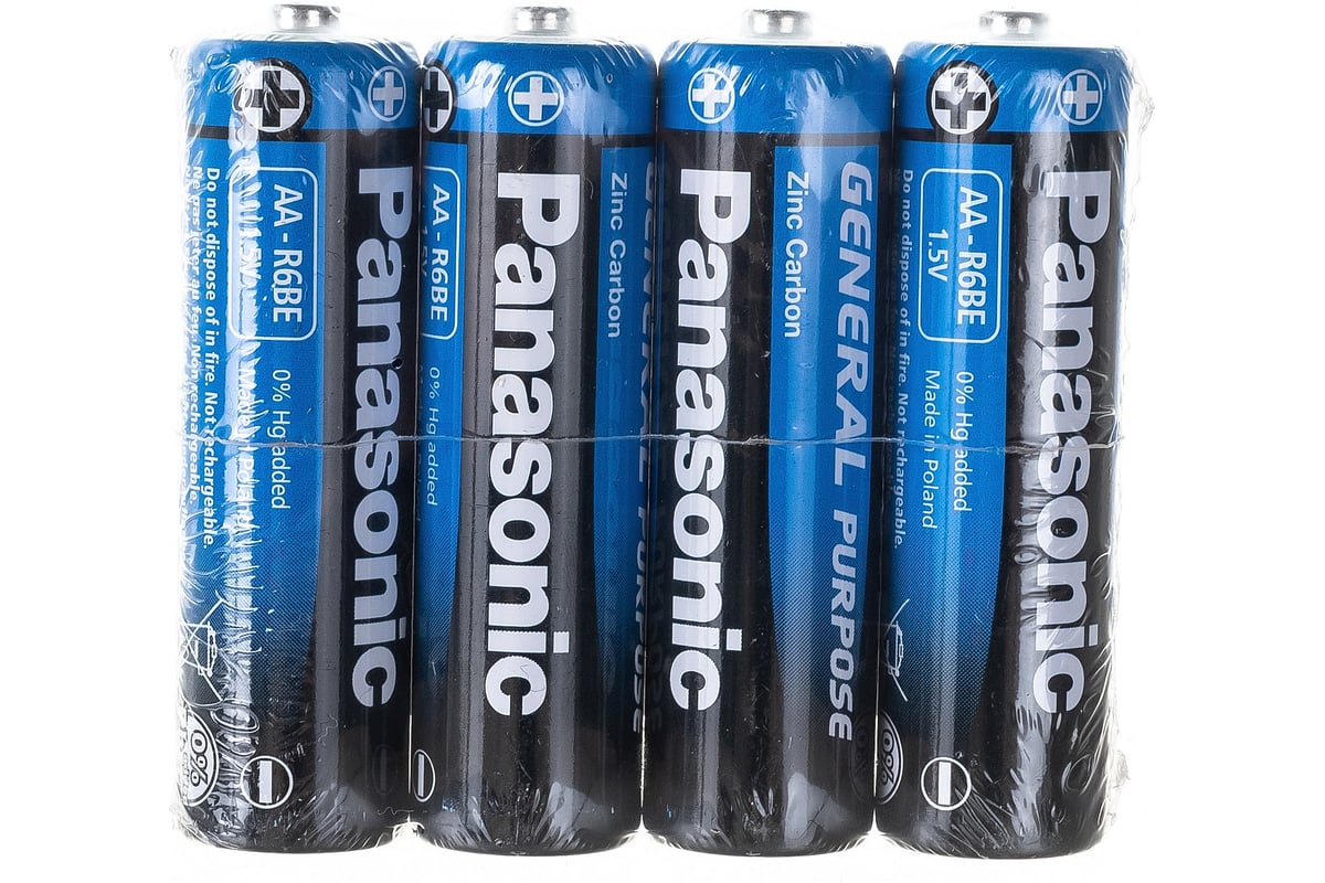 Батарейка Panasonic R6 Gen.Purpose 6 - выгодная цена, отзывы ...