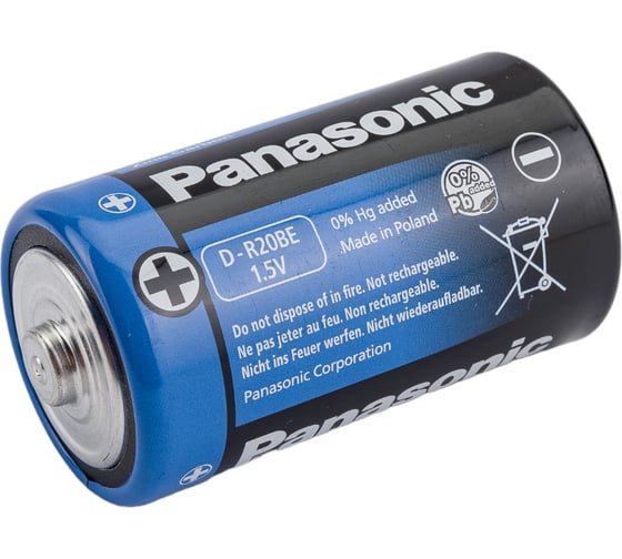 Батарейка Panasonic R20 Gen.Purpose 8