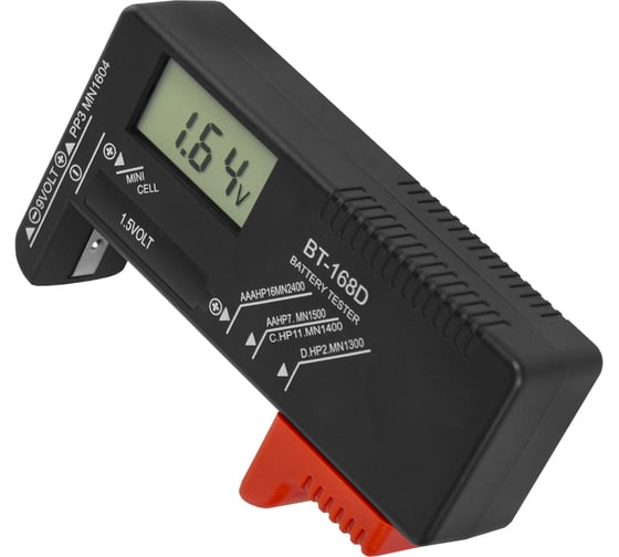 Тестер батареек МЕГЕОН BT-168D к0000037654