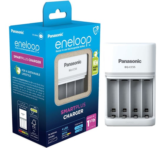 Зарядное устройство Panasonic eneloop BQ-CC55E Smart-Quick Charger BL1 УТ-00000286