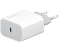 Сетевое зарядное устройство Deppa USB Type-C, Power Delivery, 25Вт, белый 11377