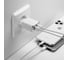 Сетевое зарядное устройство Deppa 2 USB 2. 4А + кабель Lightning, MFI, белый 11383 3
